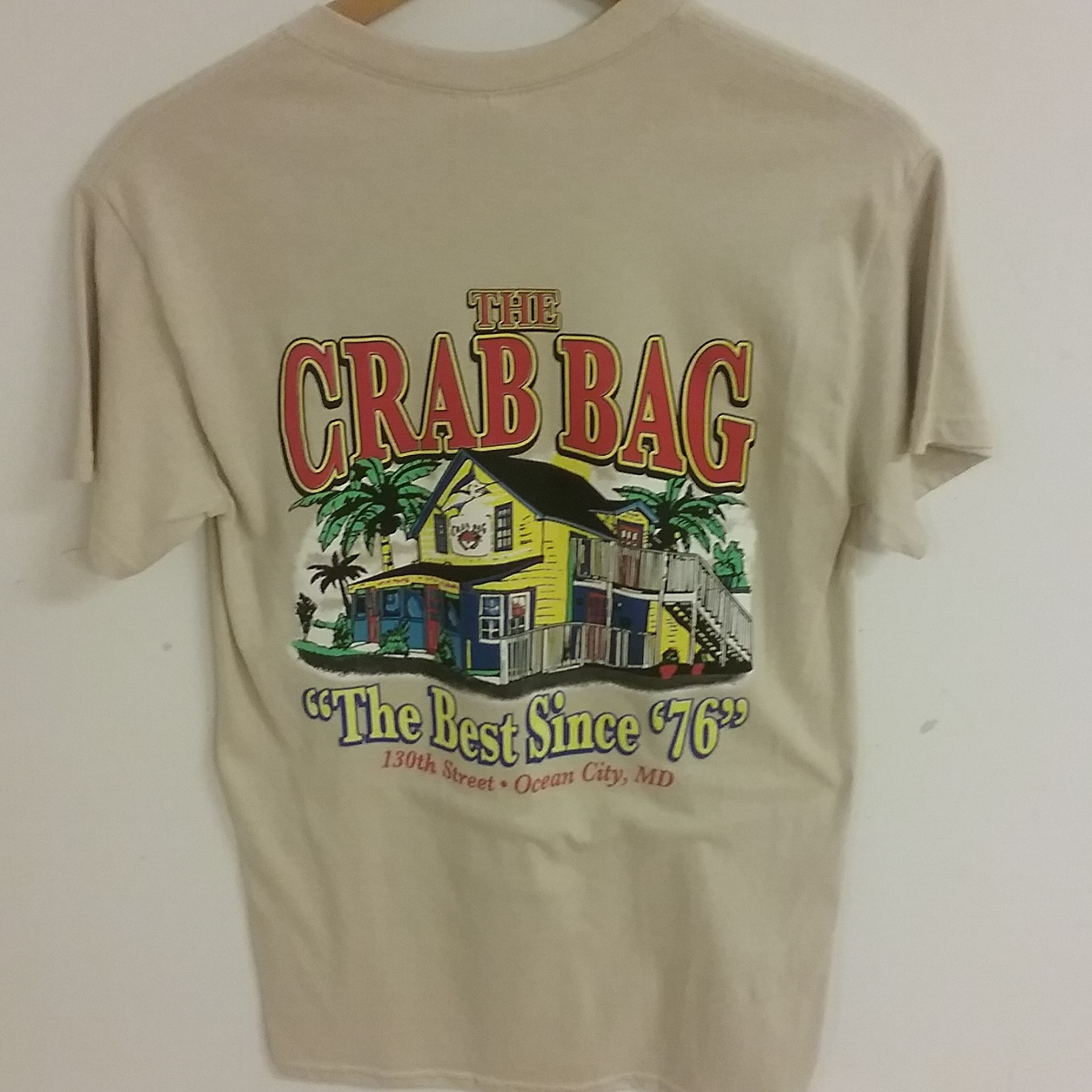 CB Shack Beige - Back | Ocean City Maryland Steamed Crabs | Crab ...