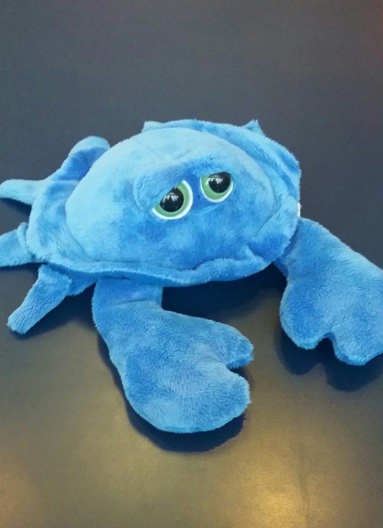 blue crab plush